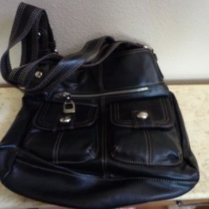 Tyler Rodan Black Shoulder bag